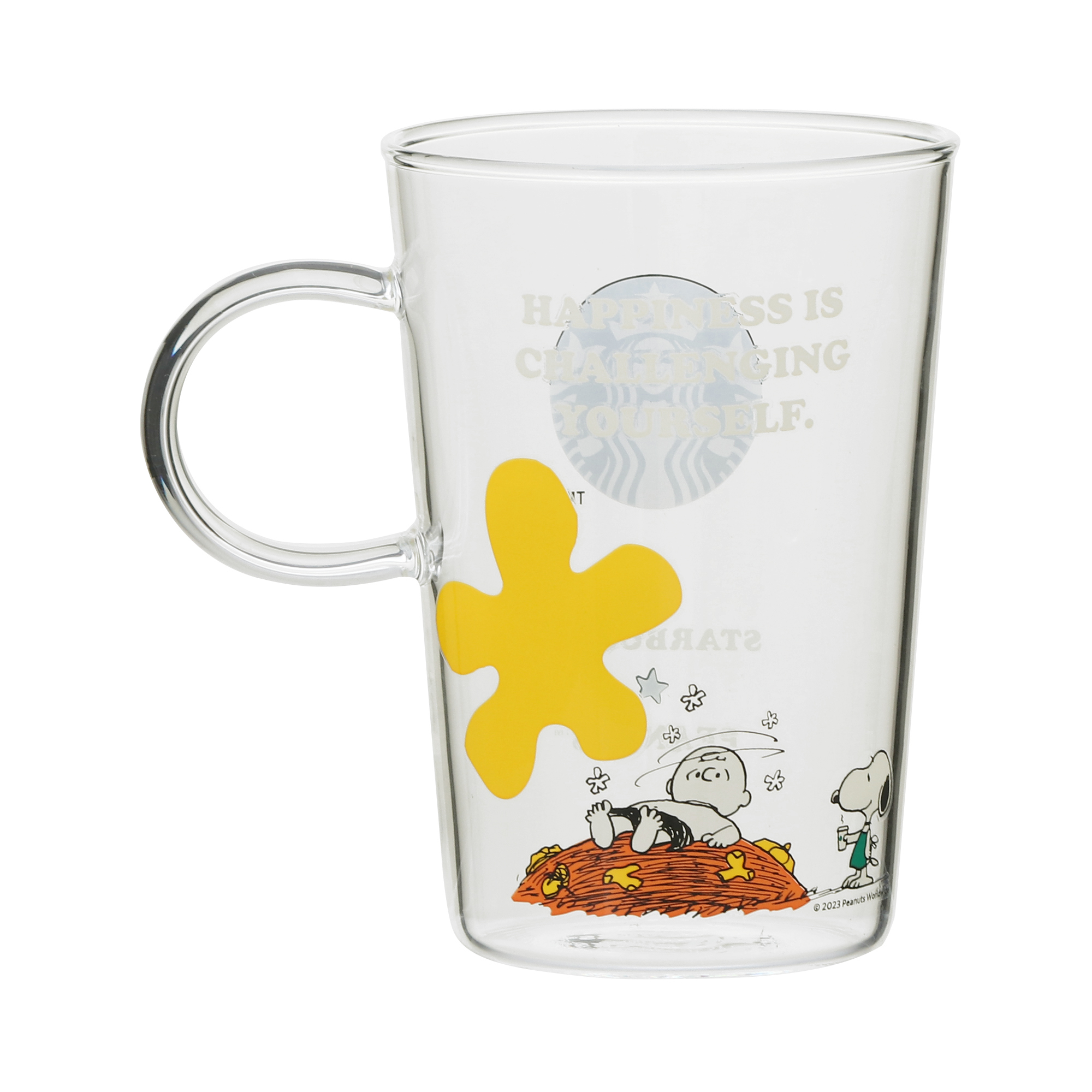 グラスマグPEANUTS Charlie Brown 355mlデザイン