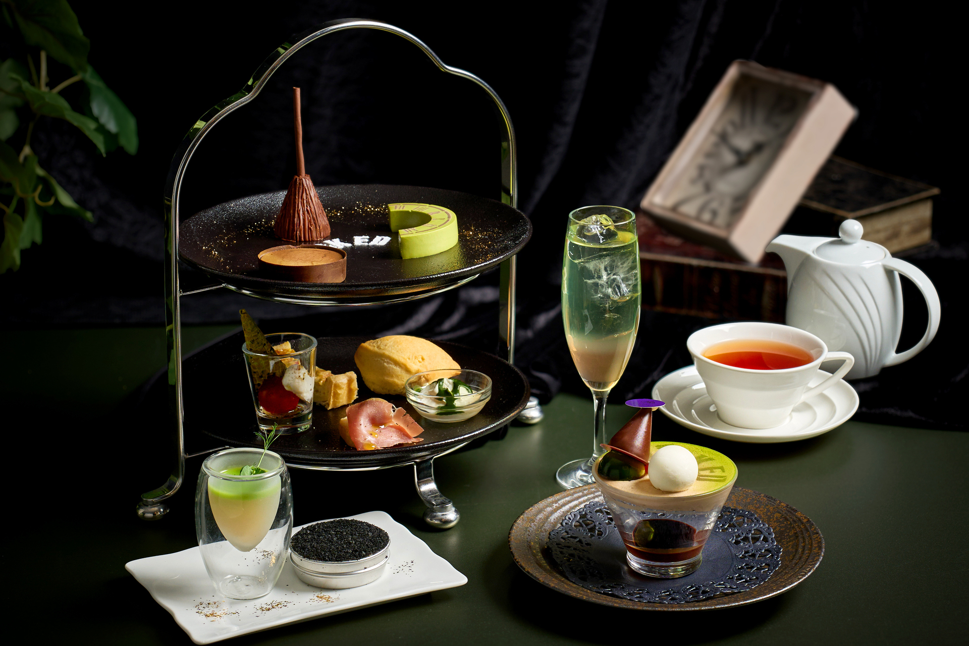 【ホテルグランヴィア大阪】劇団四季とコラボ！ ミュージカル『ウィキッド』の世界観を堪能できるアフタヌーンティー＆ドリンク登場