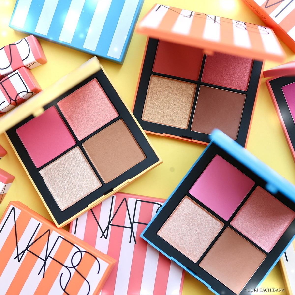 【最新】『NARS』2025夏限定コスメに注目☆　チークパレットやリップオイルをコスメマニア美容家・立花ゆうりが全部お試し！