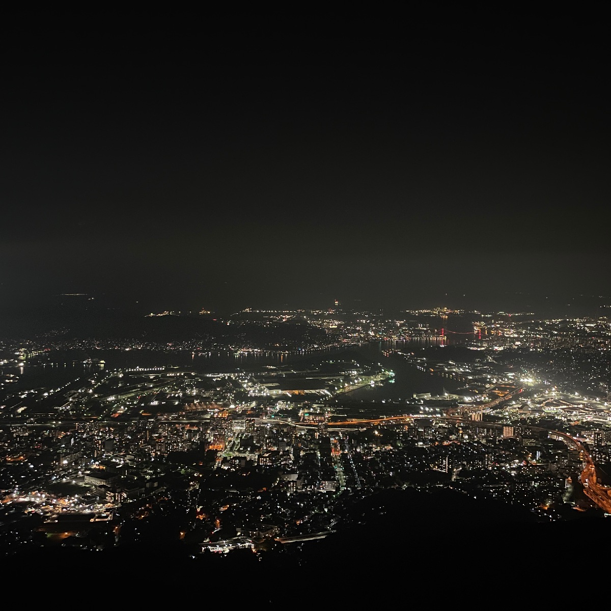 【福岡・北九州市】日本三大夜景@皿倉山