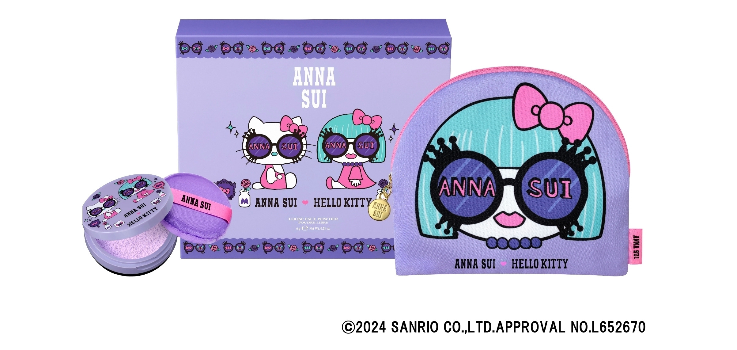 【クリスマスコフレ2024】完売必至のキティ型リップも登場！ 可愛すぎる『ANNA SUI』×「ハローキティ」コラボに注目