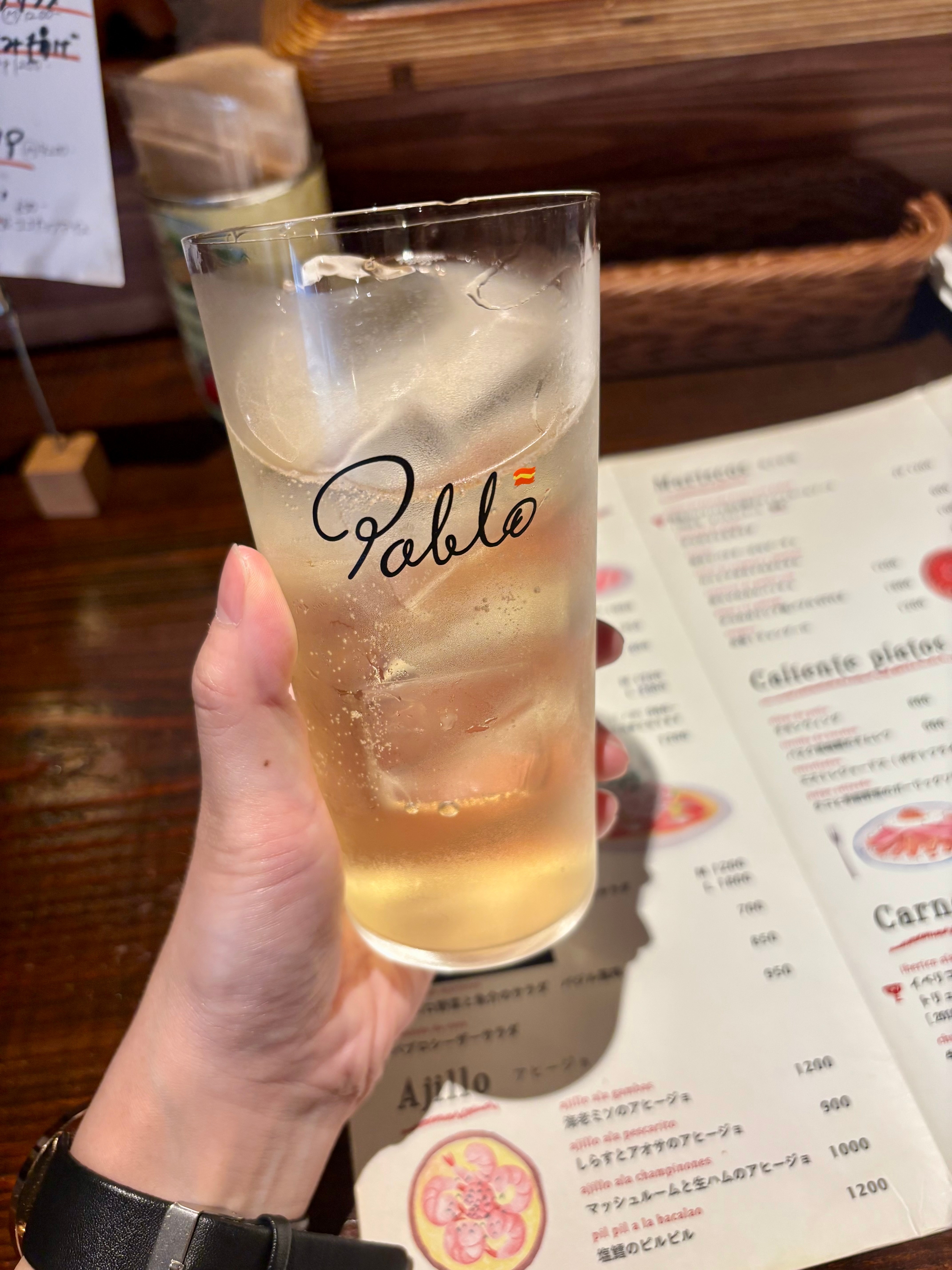 スペイン料理Pablo　角ハイボール