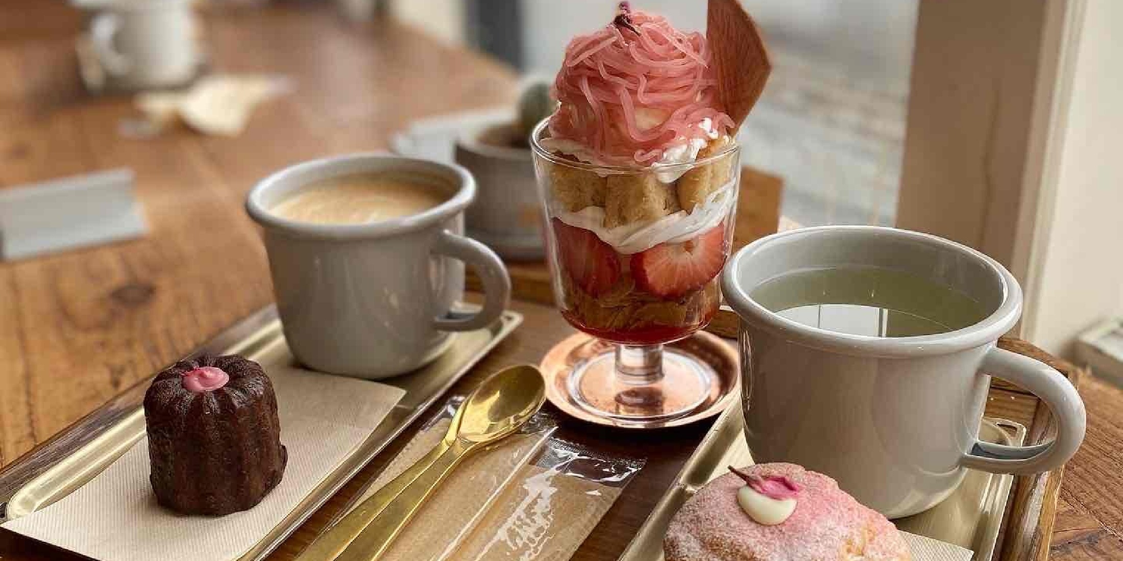 【富山】さくらマウンテンが尊い！人気カフェ「アルパカコーヒー」の春限定パフェ&さくらさくらマフィン