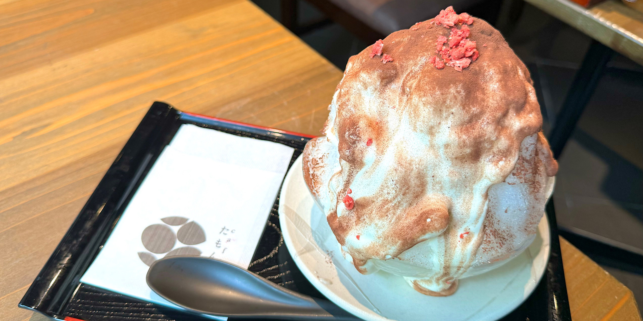 【金沢】MEGUMIさんプロデュースの古民家カフェ｜新発売のかき氷2種のご紹介 《Cafe たもん》