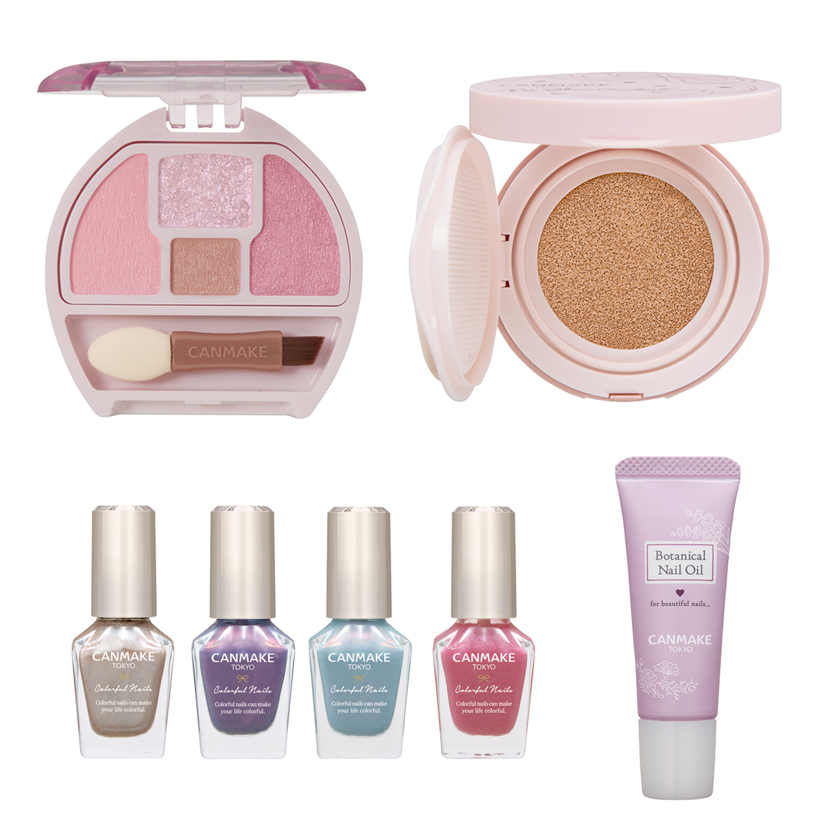 夏の涙袋メイクやネイルまで！『キャンメイク』の新色＆限定色に注目【2025 夏コスメ】