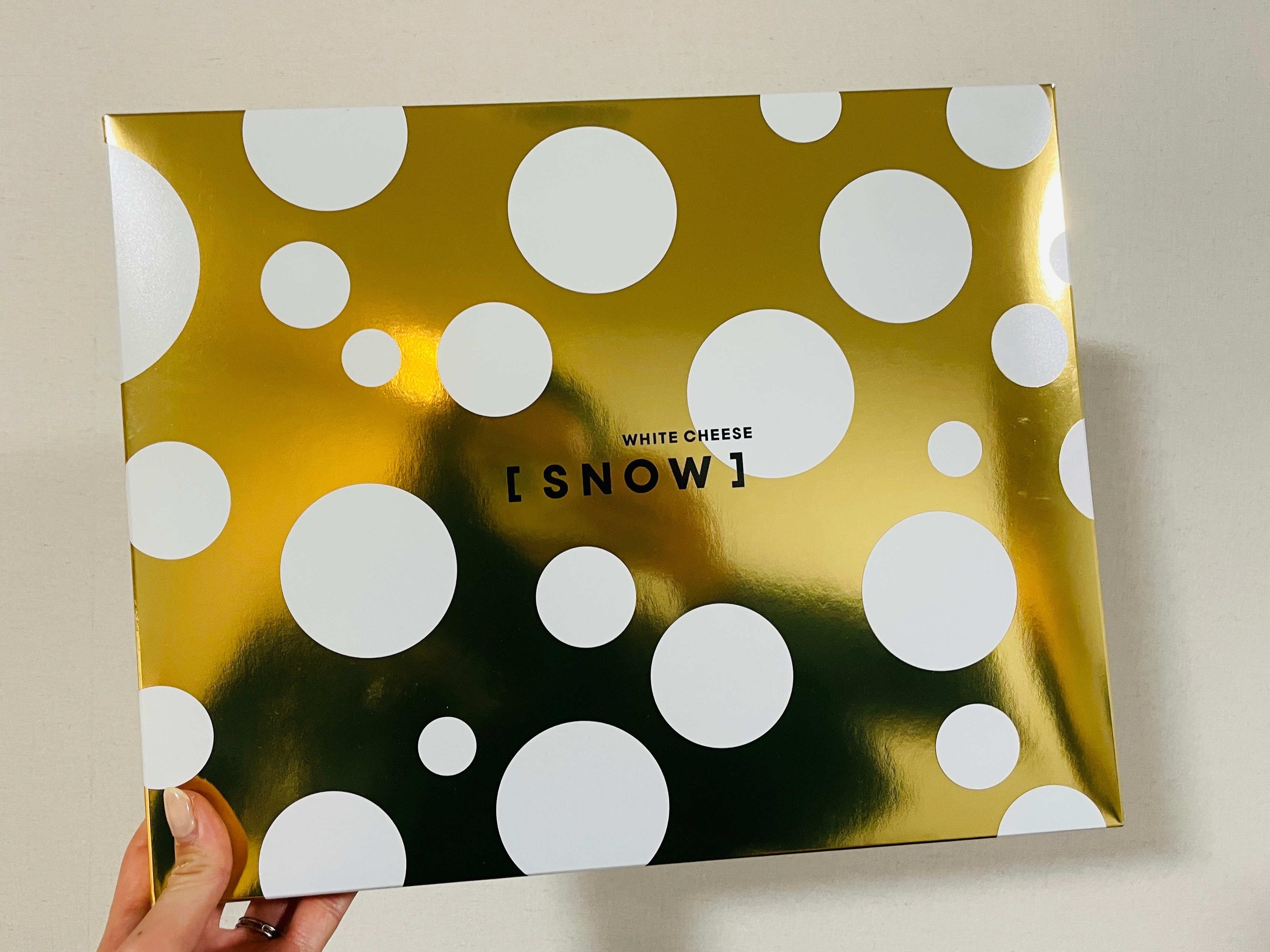 北海道[SNOW] CHEESE（スノーチーズ）　外箱