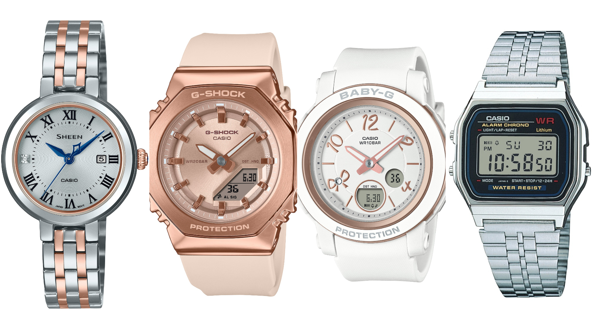 CASIO（カシオ）人気ランキングBEST4｜レトロからカジュアルまで20代女子におすすすめモデルは？