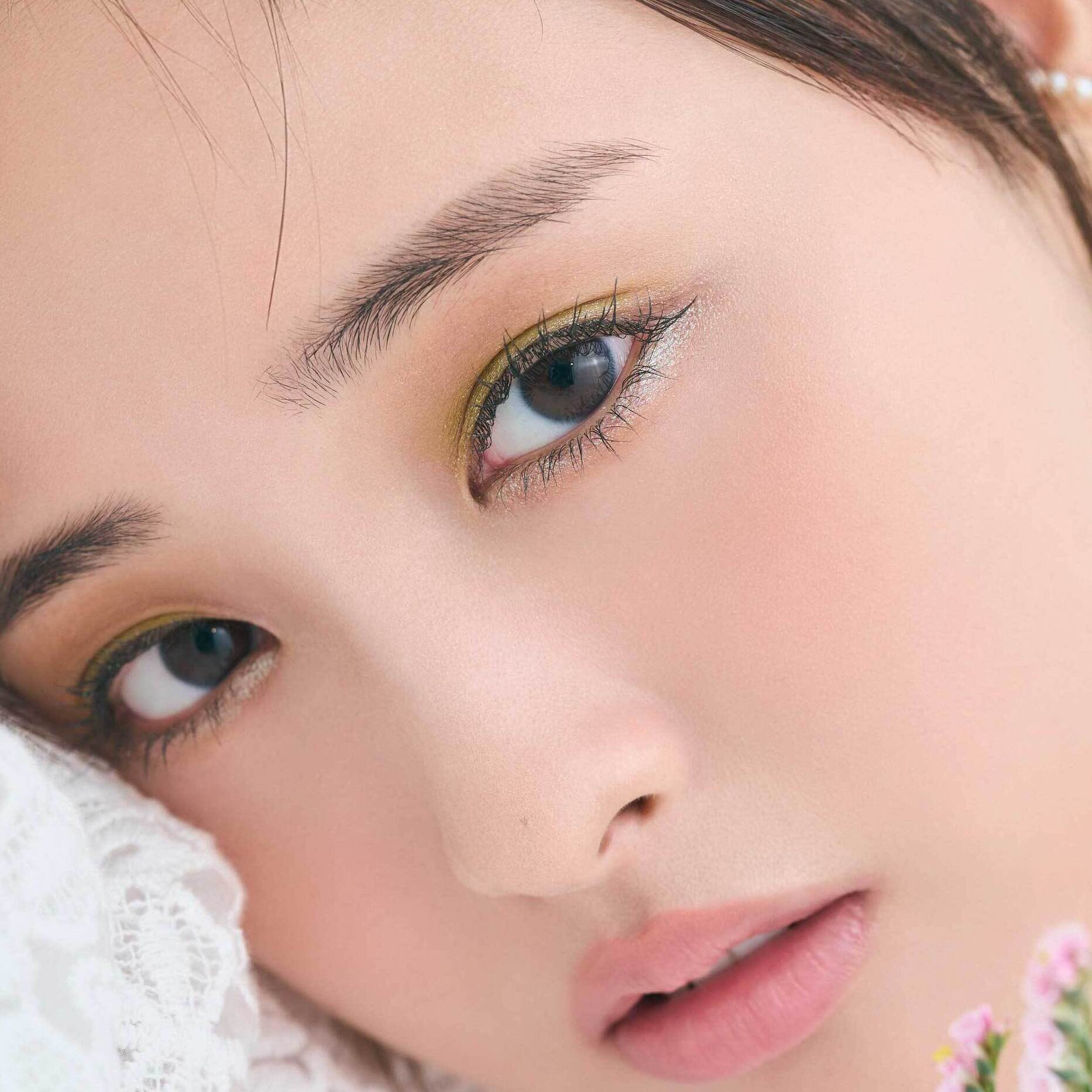 【大友花恋がときめく「かれんコスメ」通信】Vol.3 RMKの新作シングルアイシャドウでつくる華やぎグリーンアイ