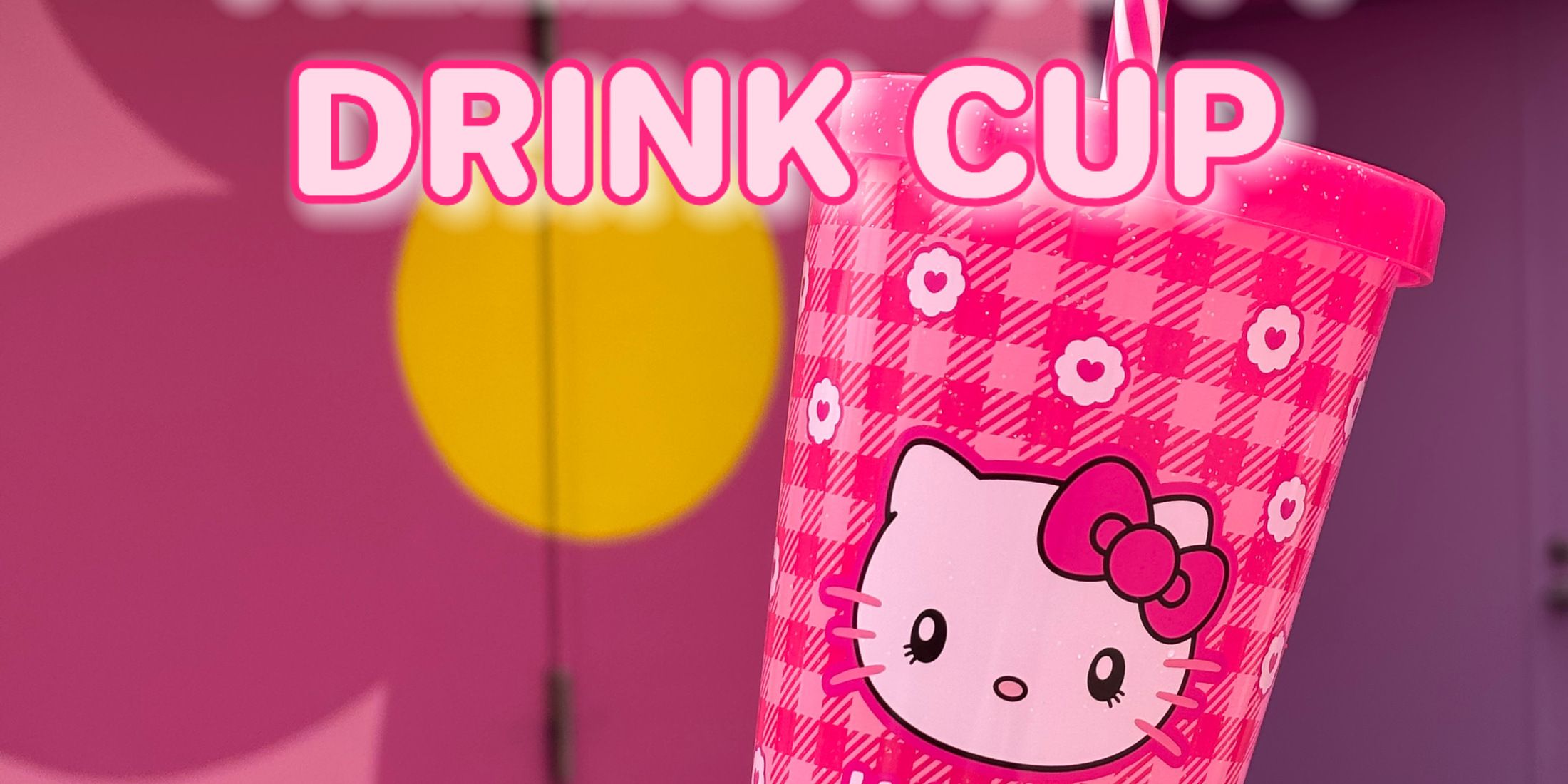 【ユニバ】どこで買える！？キティの可愛すぎるピンク色のリボンタンブラー 