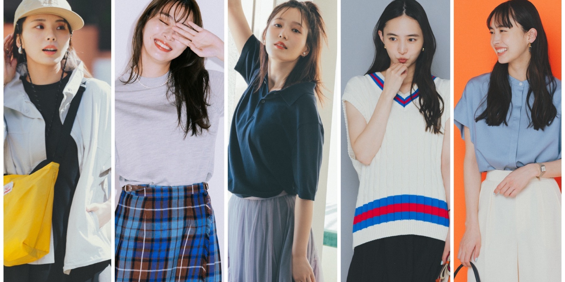 機能性抜群なレジャースタイルから好感度抜群のオンスタイルまで【MOREの1週間コーデまとめ】