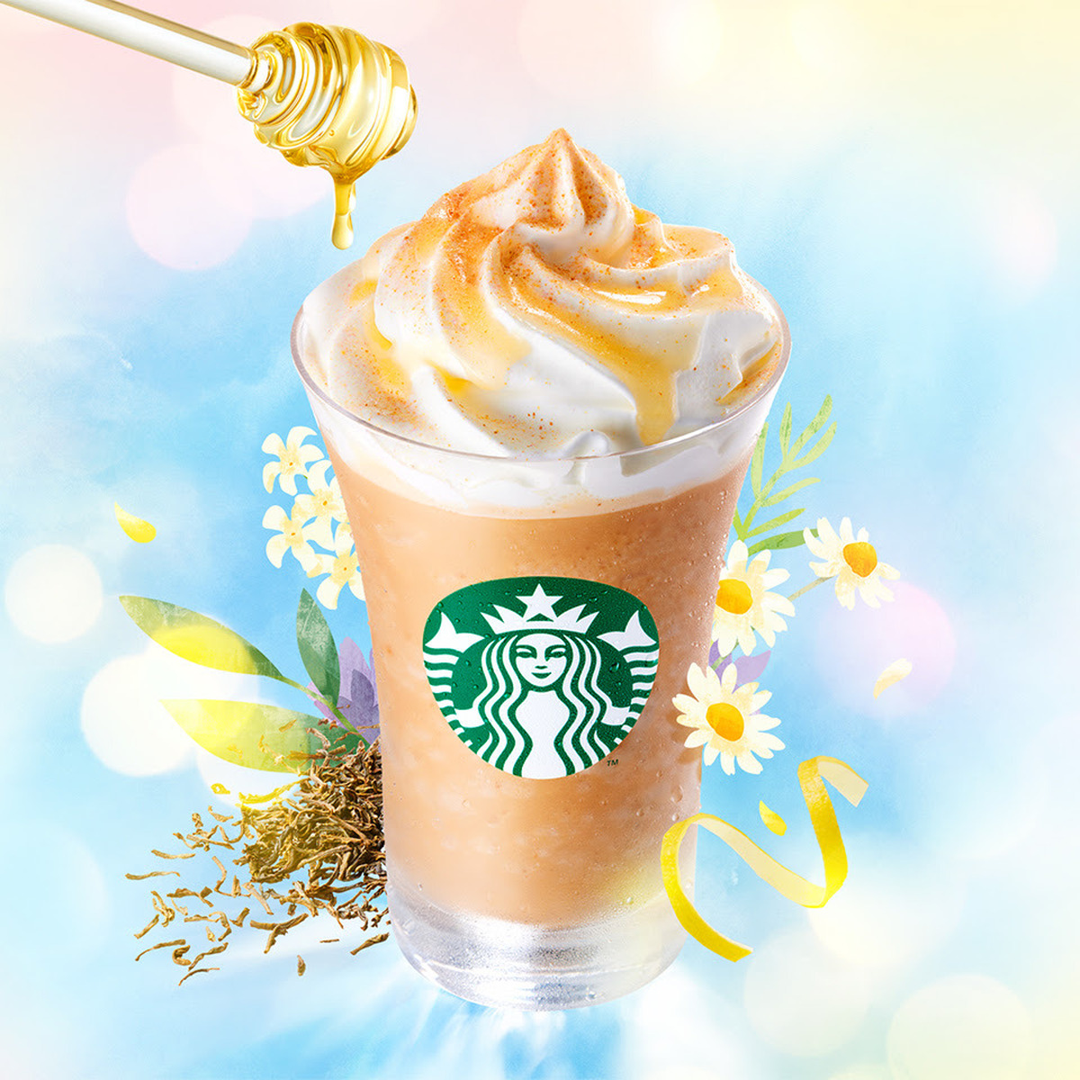 【スタバ 新作】「アールグレイ ブーケ ＆ ティー フラペチーノ(R)」&ラテが登場！ 先行販売情報をチェック