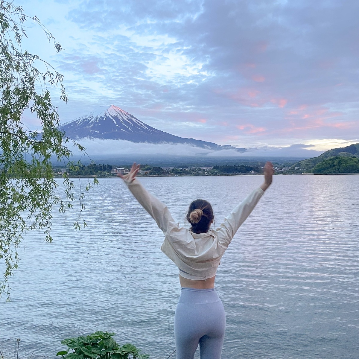 【河口湖】朝も夜も富士山ビューを独り占め！