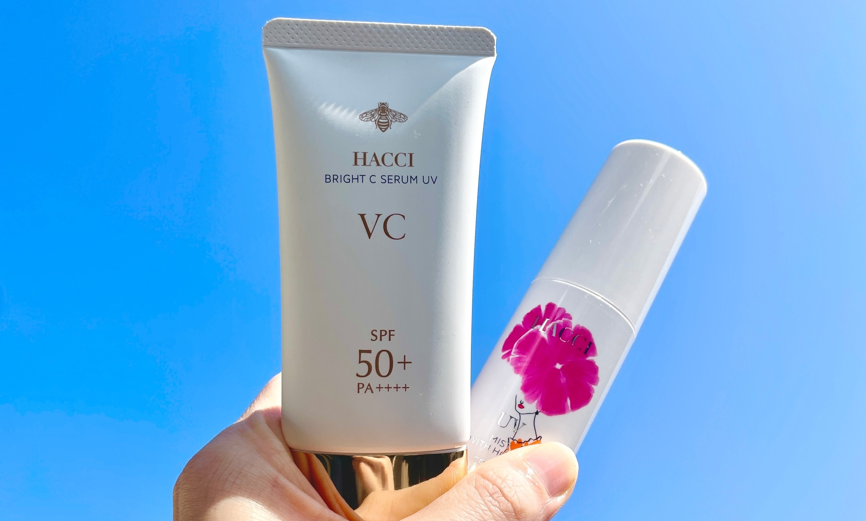 【2025年春新作】はちみつ効果でモチ肌続く♡『HACCI』の新作UVを正直レビュー