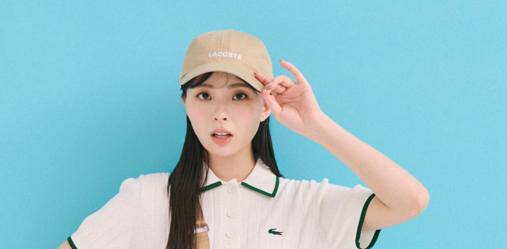 【ゴルフウェア】『ラコステ』のクラシックなウェアで白系ワントーンコーデに挑戦