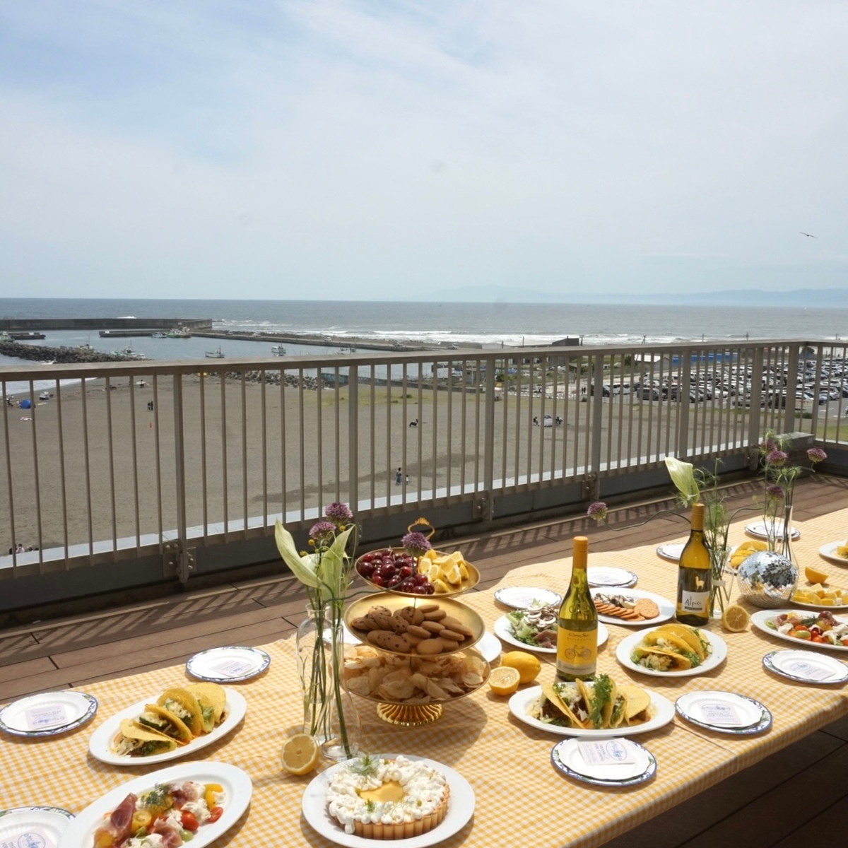 まるでオフラインラブ！？茅ヶ崎でニースみたいなテラスパーティーしてみた！
