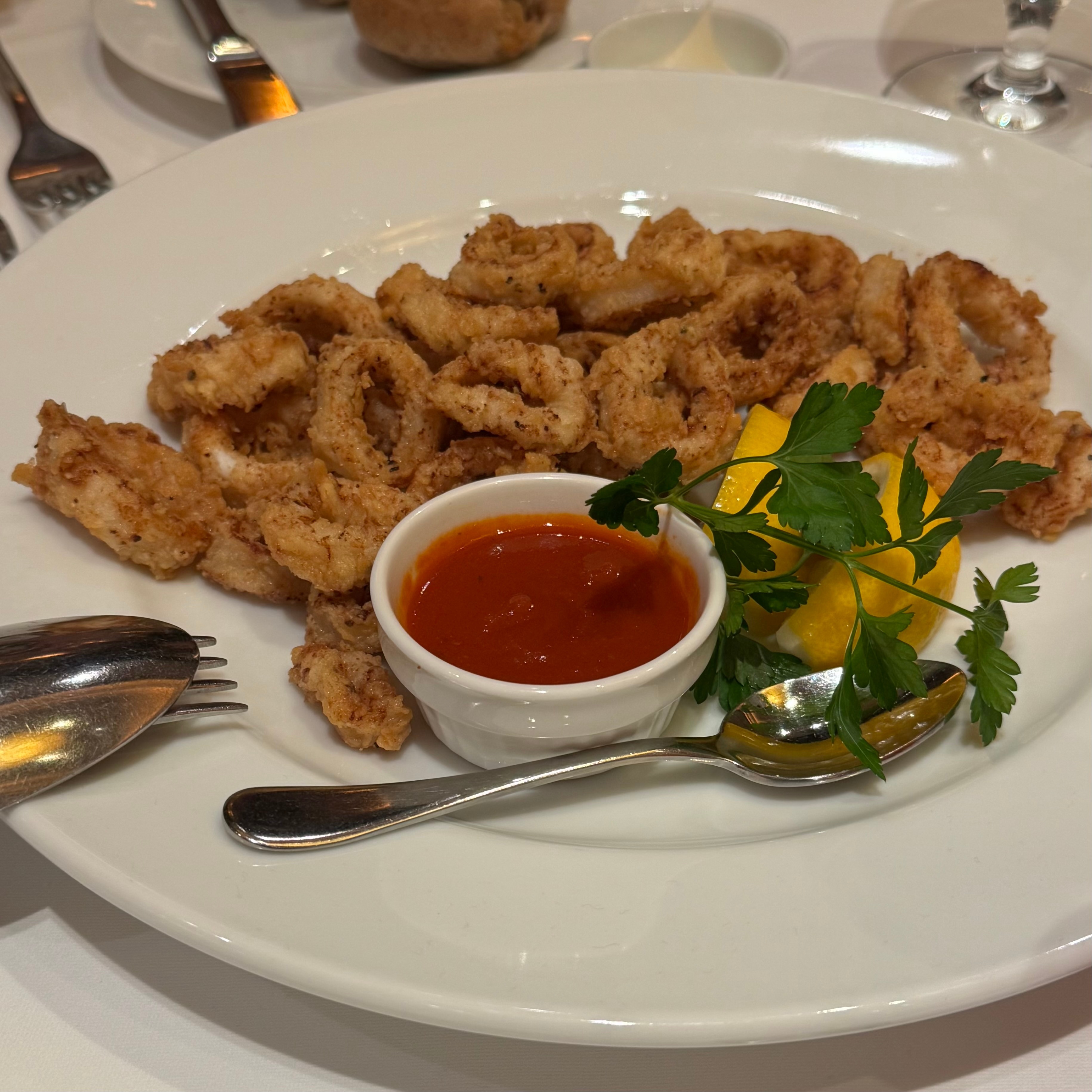 ステーキハウス　ベンジャミンステーキハウス　イカのフリット