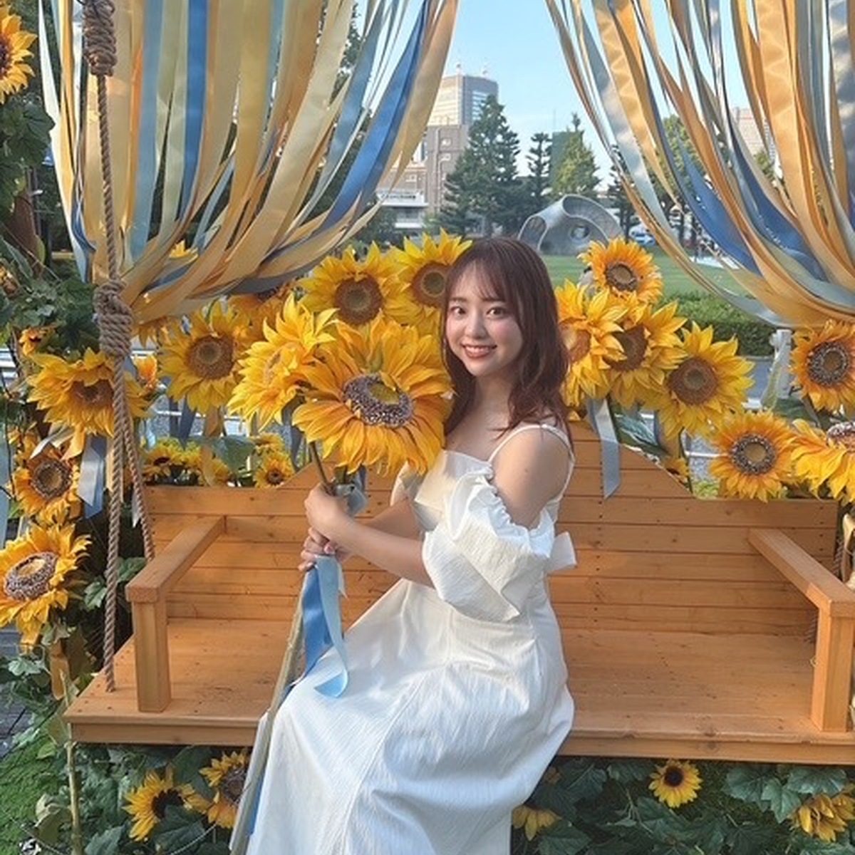 【六本木ミッドタウン】フォトジェニックな向日葵ガーデンで“涼×盛夏”を楽しめるスポット！！🌻