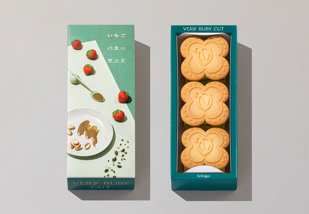 品川お土産「いちごバターサンド＜ピスタチオ＞」