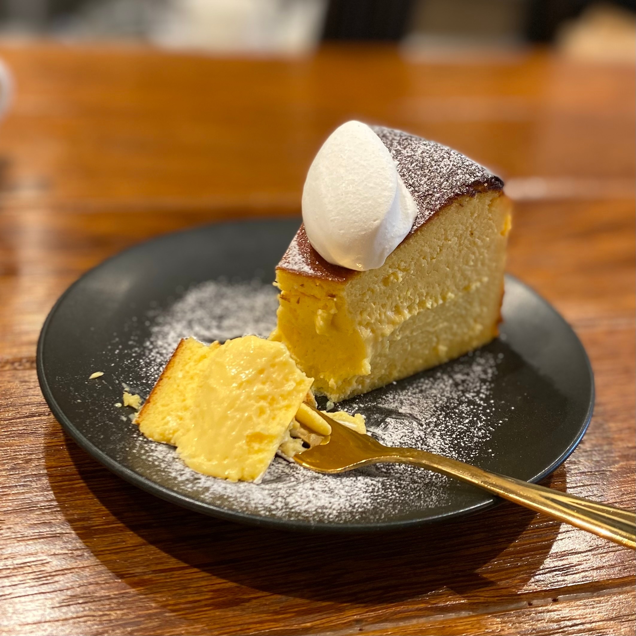 クリックでトリミング Cafe 1 Part バターカボチャを使ったバスクチーズケーキ