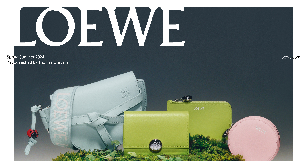 アイスクリーム チャーム（クラシックカーフ） ピンク - LOEWE