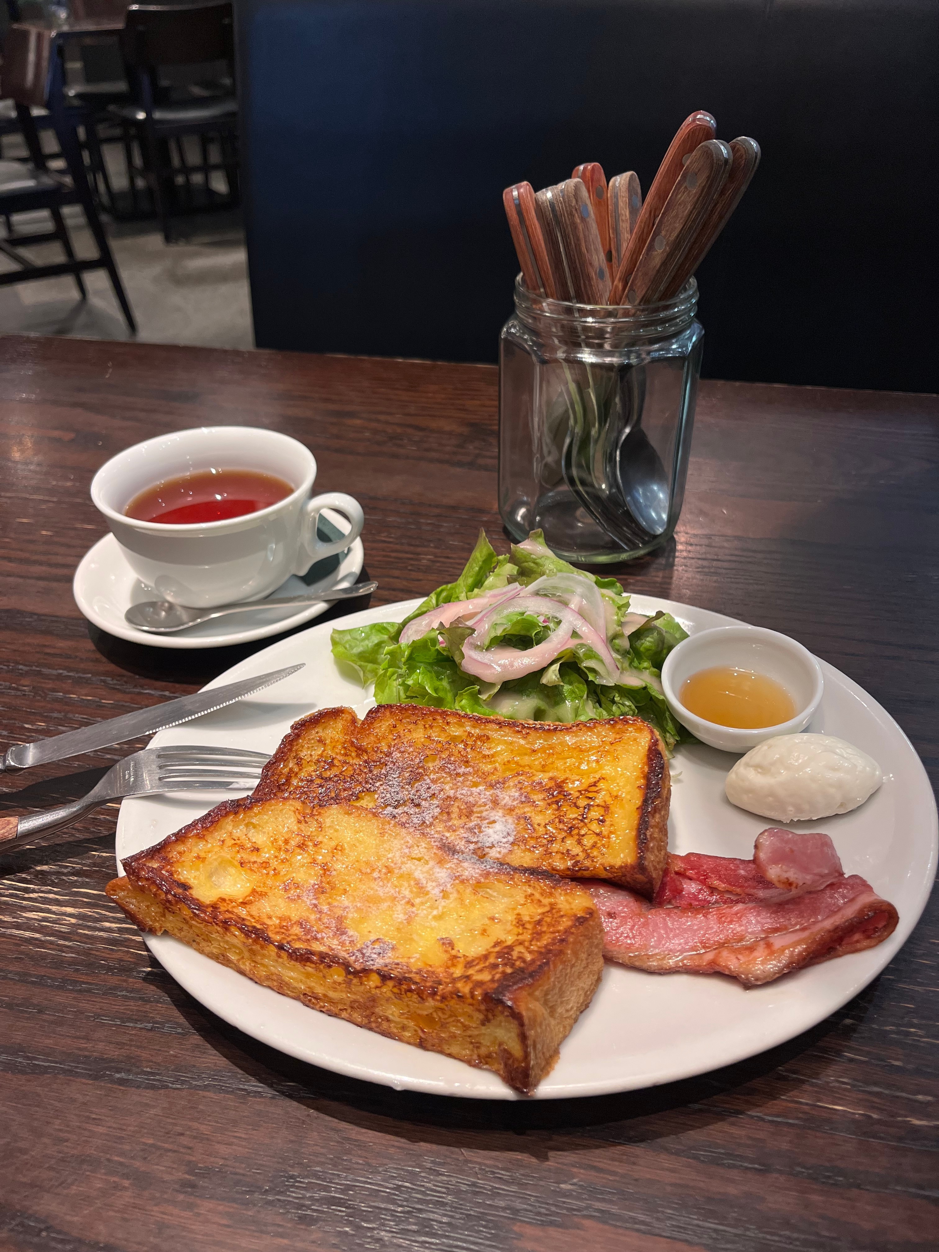 ベーカリーモーニング　ベーカリー＆レストラン沢村　フレンチトースト