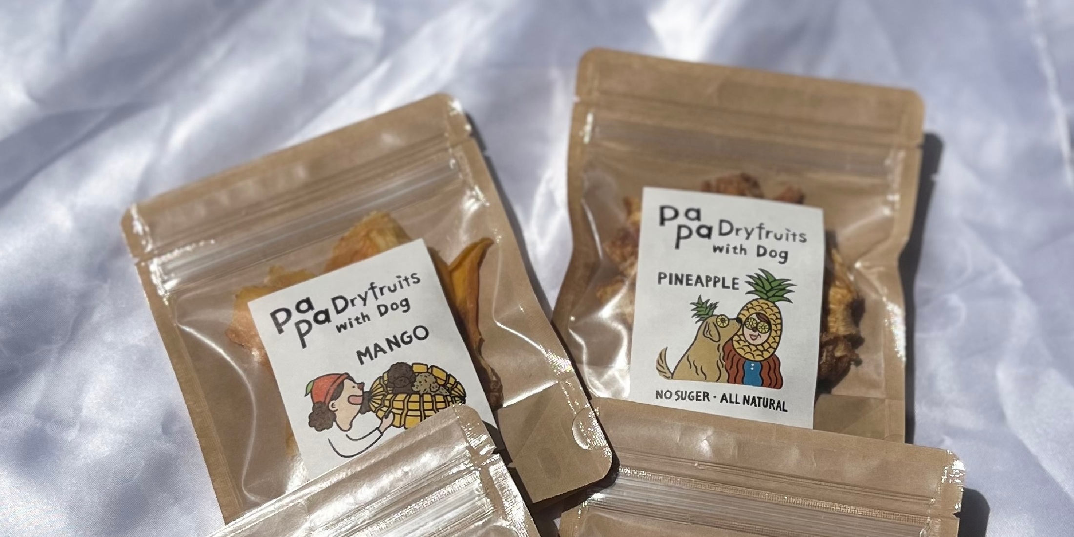 犬と人が一緒に食べられるおやつ！ Papa Dryfruits with Dog♡
