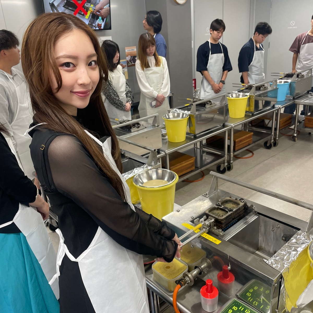 もみじ饅頭作り