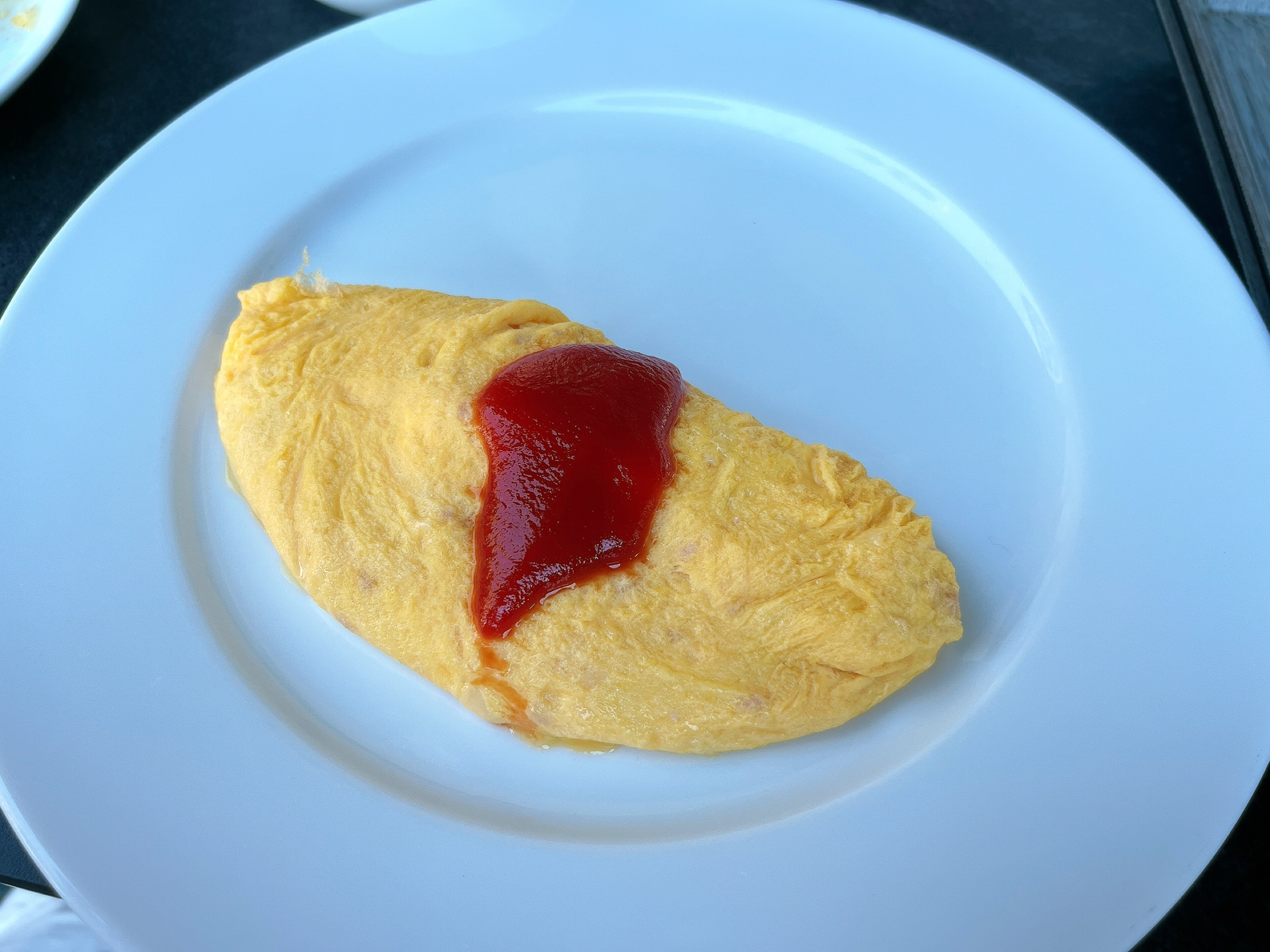 クリックでトリミング オムレツ