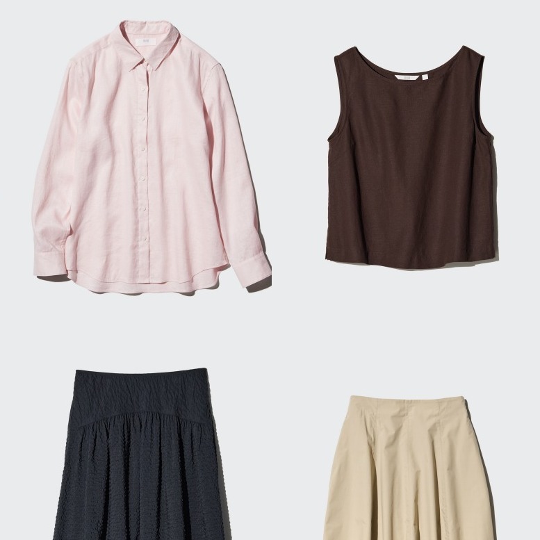 【ユニクロ】UVカットカーデ、快適パンツで紫外線＆冷房対策！ 夏のお仕事服8選