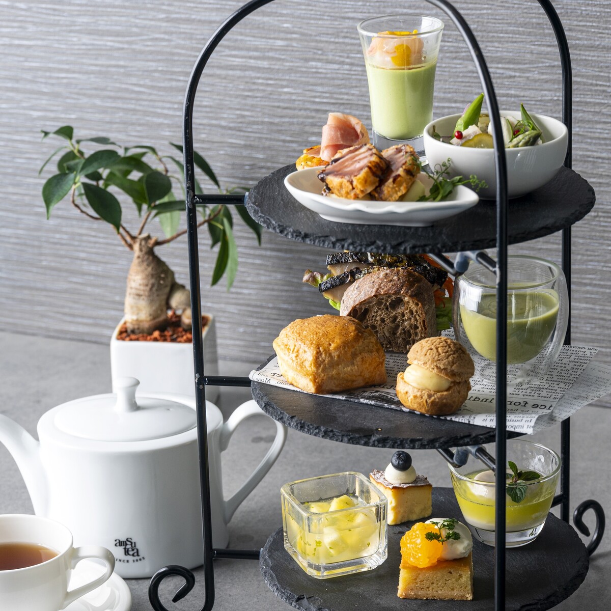 【東京】二子玉川エクセルホテル東急にて、初夏の新緑を味わう「Early Summer Afternoon Tea」開催中