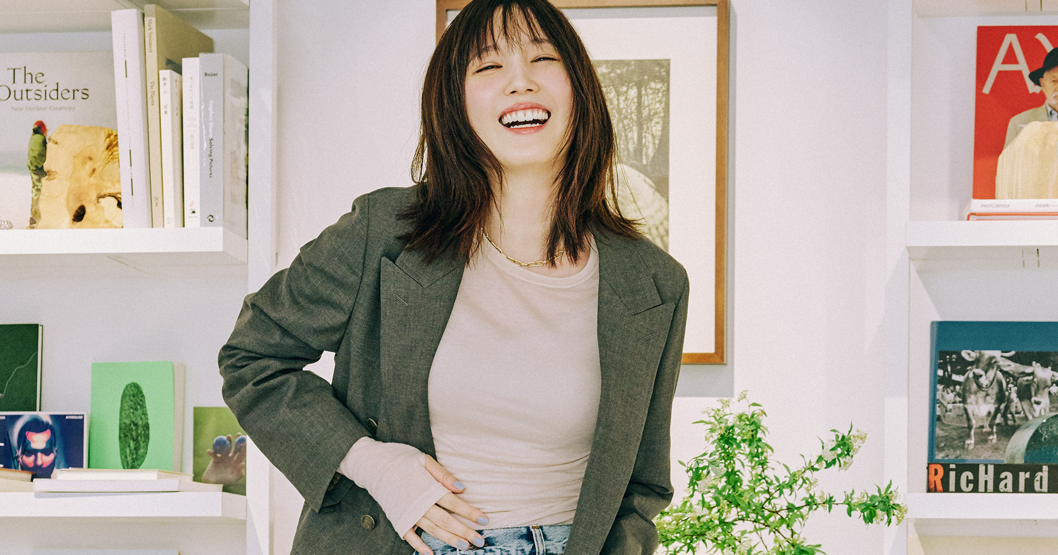 今日のコーデ】映画デートにはデニム×ジャケットでちょっぴり大人な