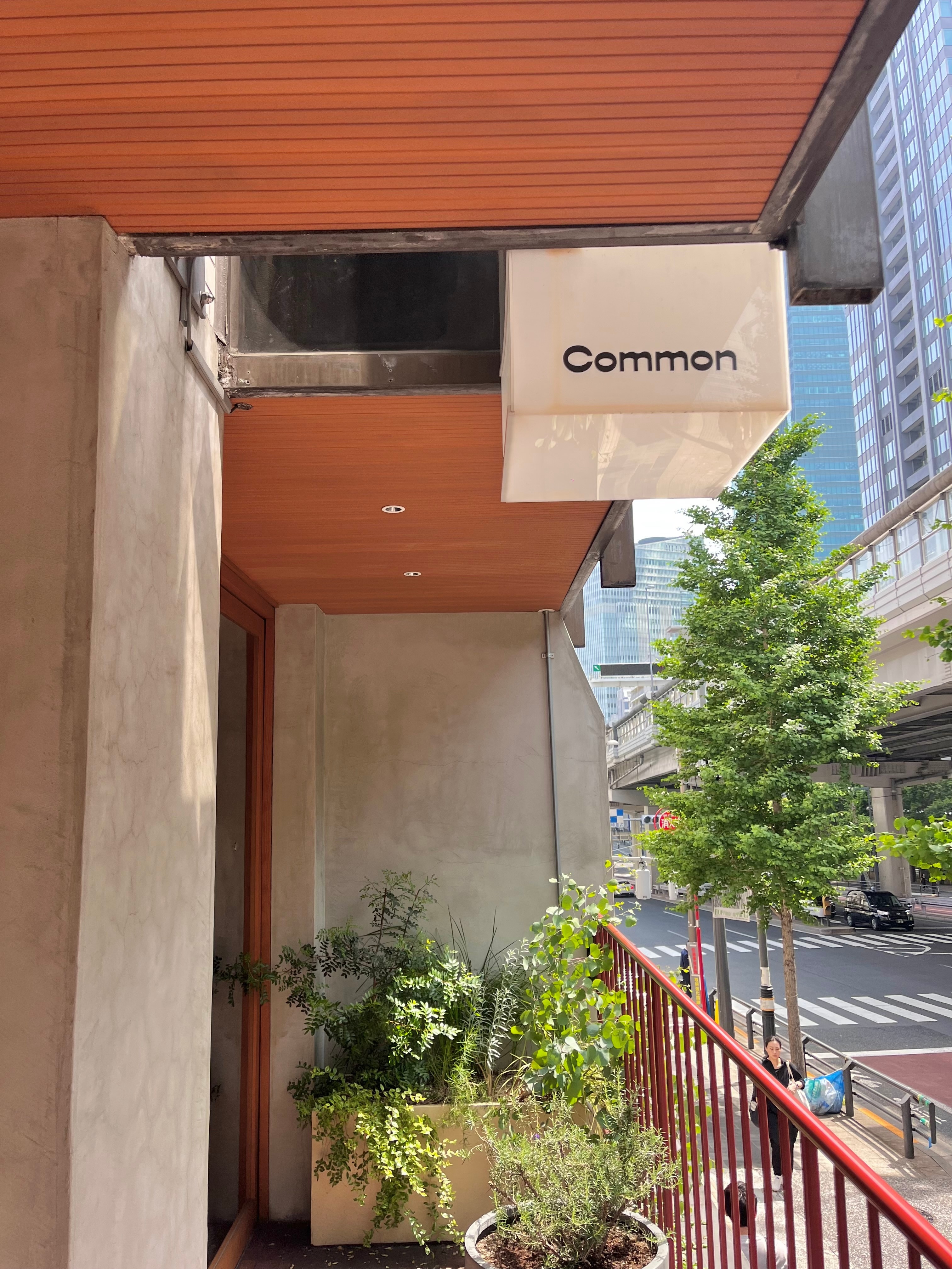 ベーカリーモーニング　common　入り口