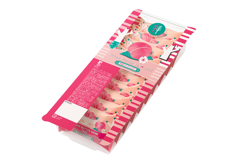 シュガーバターサンドの木 白桃ミルクショコラ