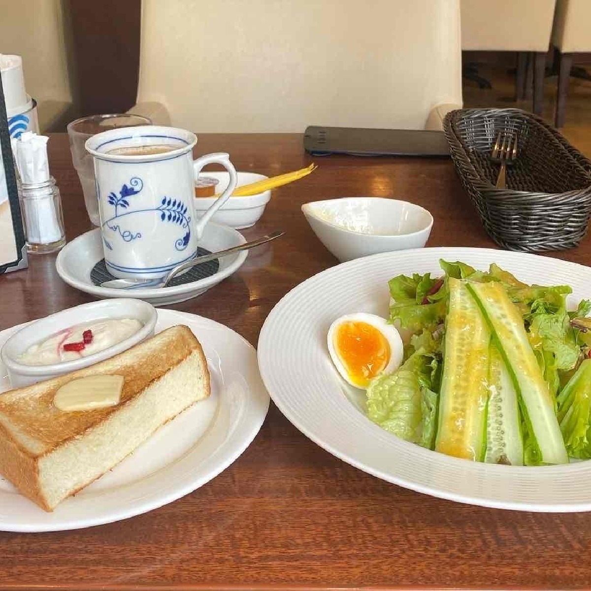 【富山】ホテルクオリティの朝食がワンコインで！？川沿いの環境も魅力の富山マンテンホテル1階《カフェ・ラルゴ》