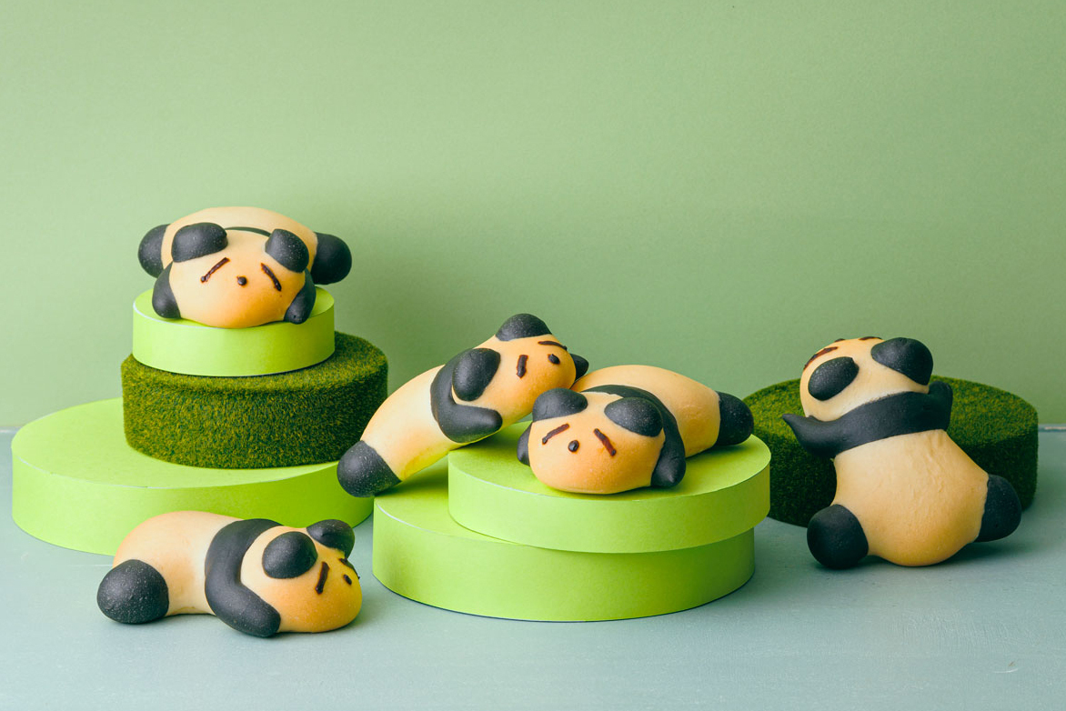 連休明けでしんどい時は、癒し系クリームパン「パンダちゃん」でほっこり