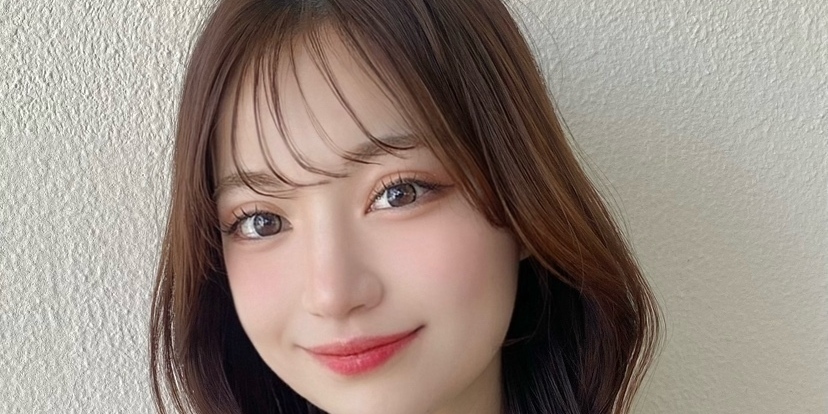【伸ばしかけ前髪アレンジ】ふんわり透けシースルーバングが、夏に映える！