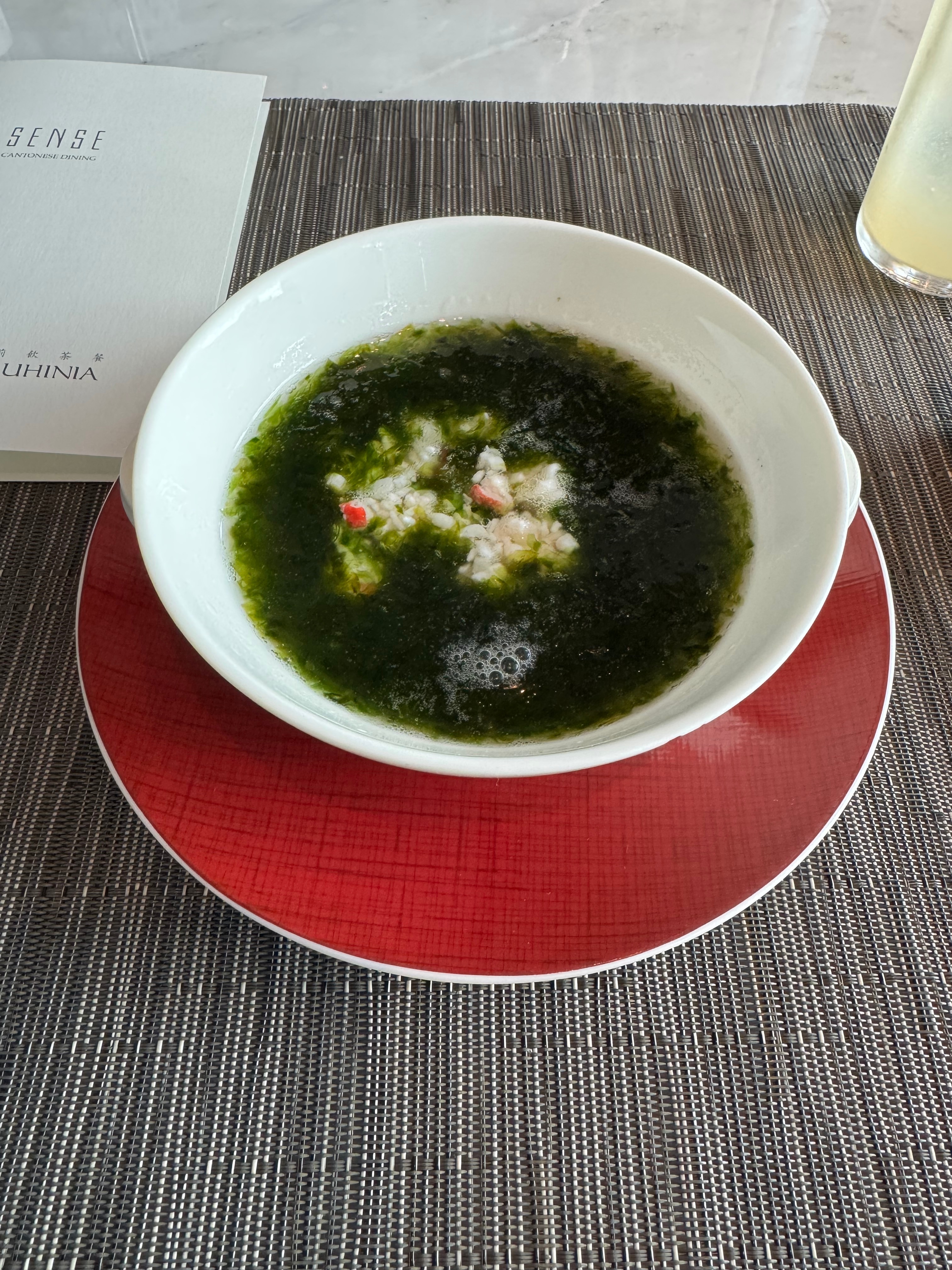 マンダリンオリエンタルホテル　スープ