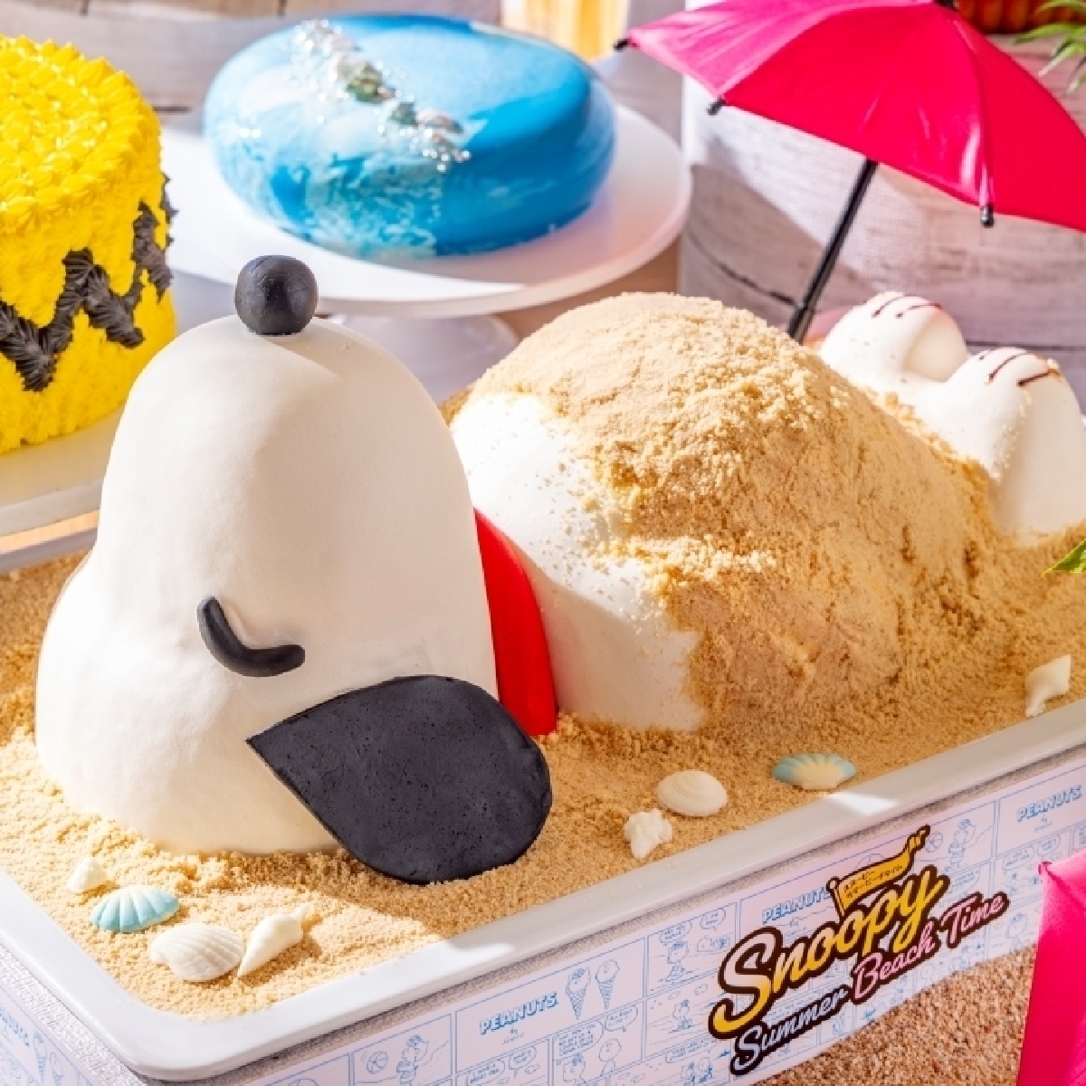 【愛知】ヒルトン名古屋にて、スヌーピーがテーマの夏のスイーツビュッフェ「Snoopy Summer Beach Time」が開催中！