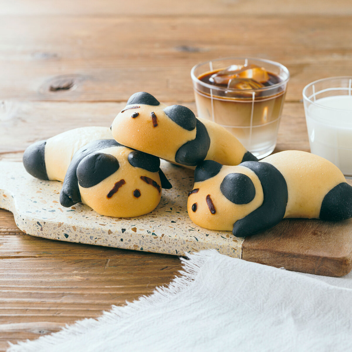 連休明けでしんどい時は、癒し系クリームパン「パンダちゃん」でほっこり