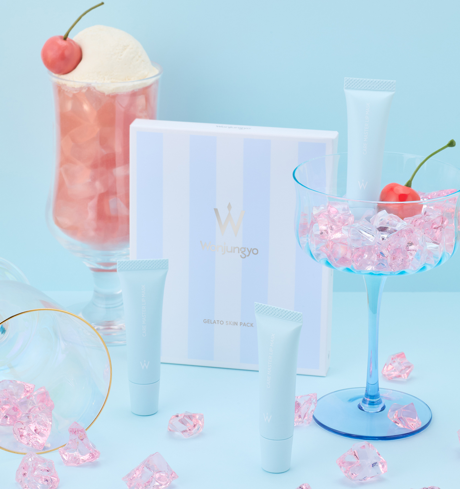 夏のリップ＆スキンケアに「ひんやりジェラート」。『ウォンジョンヨ』人気アイテムの限定品！