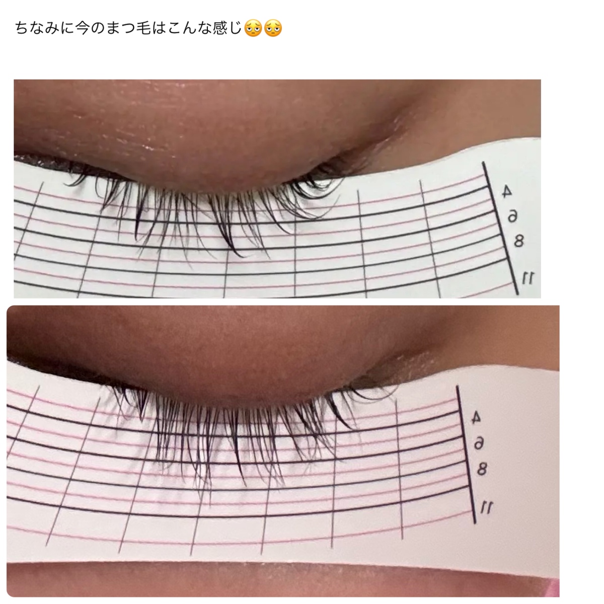 まつ毛美容液の効果は？その後の経過🫣🫣