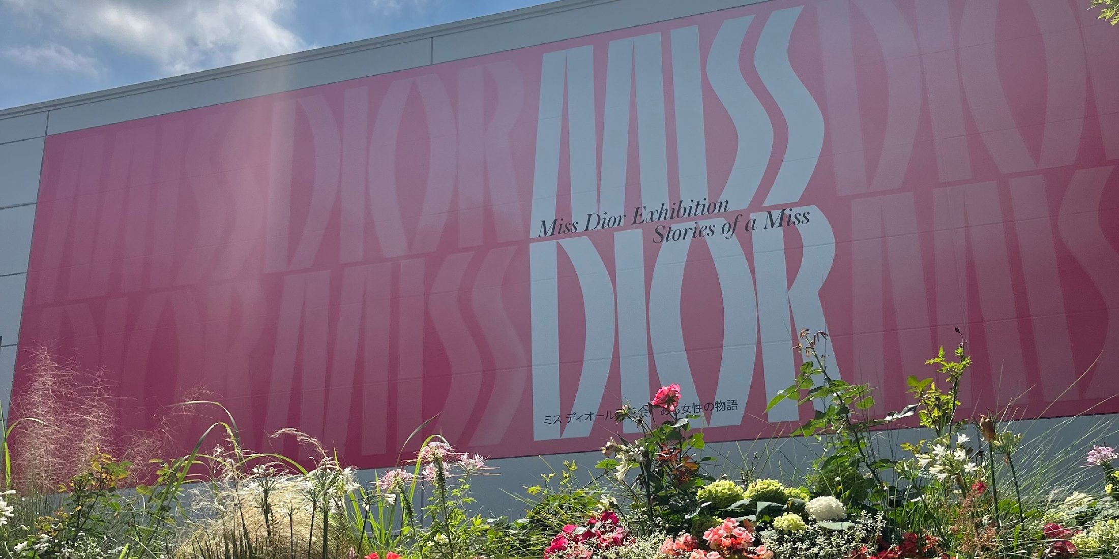 【ミス ディオール展覧会】期間限定‼️ドレスにコスメに✨世界観がとっても素敵なDIOR 