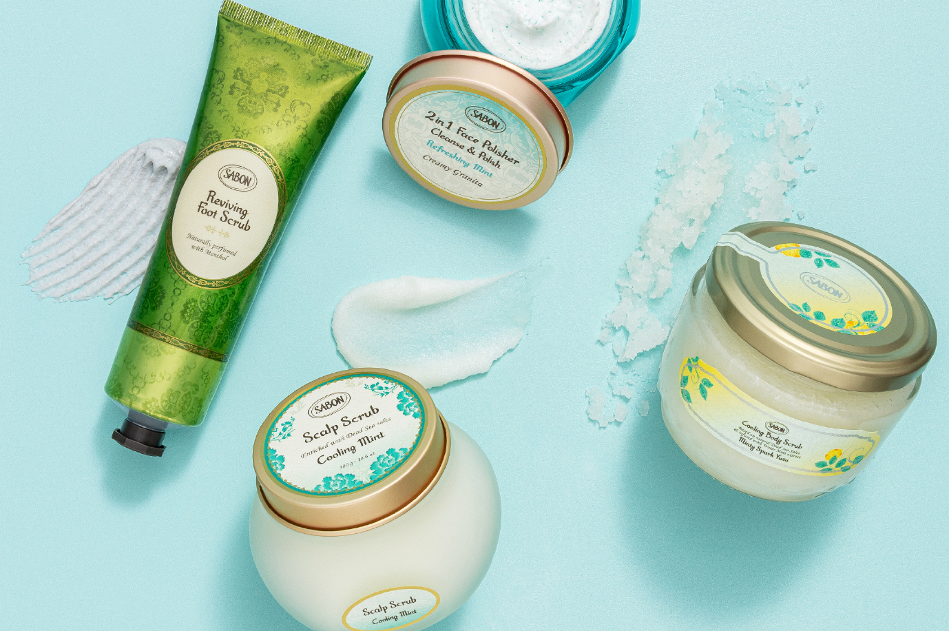 心地よい涼感！ 『SABON』の「ミンティスパーク・ユズ コレクション」で夏肌をクールダウン【2025ひんやりコスメ】