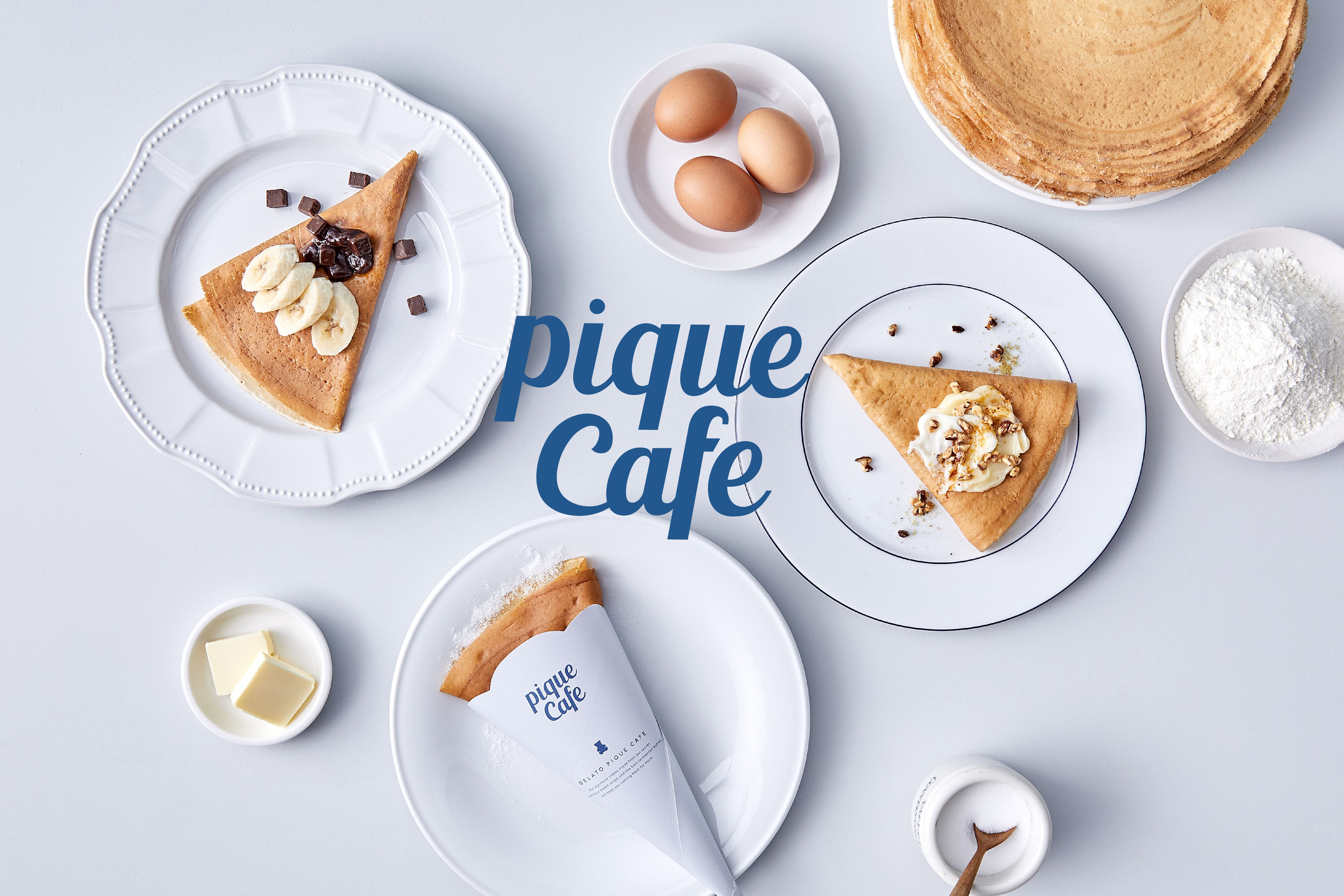 【セブン‐イレブン限定】『ピケカフェ』コラボのアイスクレープが登場！ おしゃれな見た目もそのままに