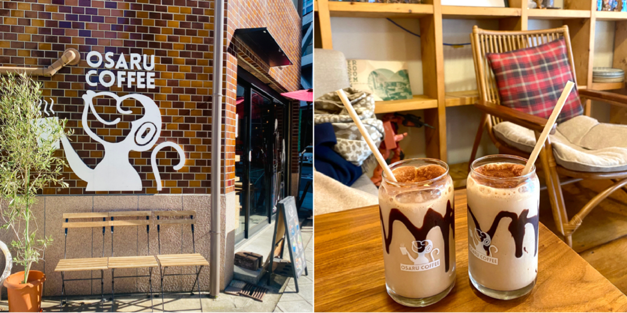【大阪・難波カフェ】可愛いオサルが目印！お洒落なコーヒースタンド《OSARU COFFEE》