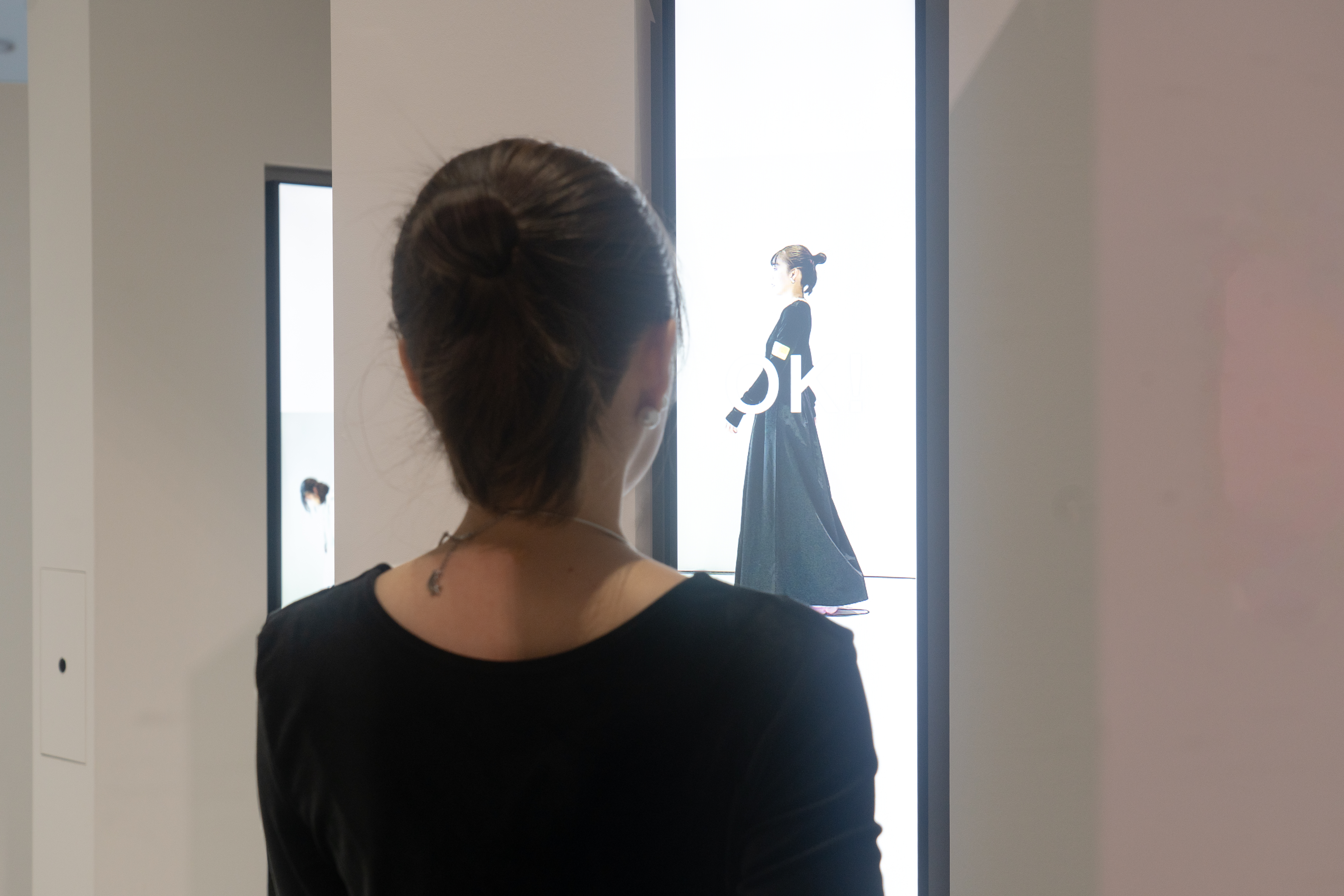 『デザインあ展neo』　白いブース