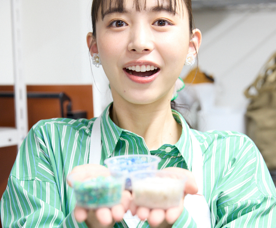 【井桁弘恵】 海洋ゴミをリサイクルしたキーホルダー作りに挑戦!【いげちゃんのコツコツSDGs】