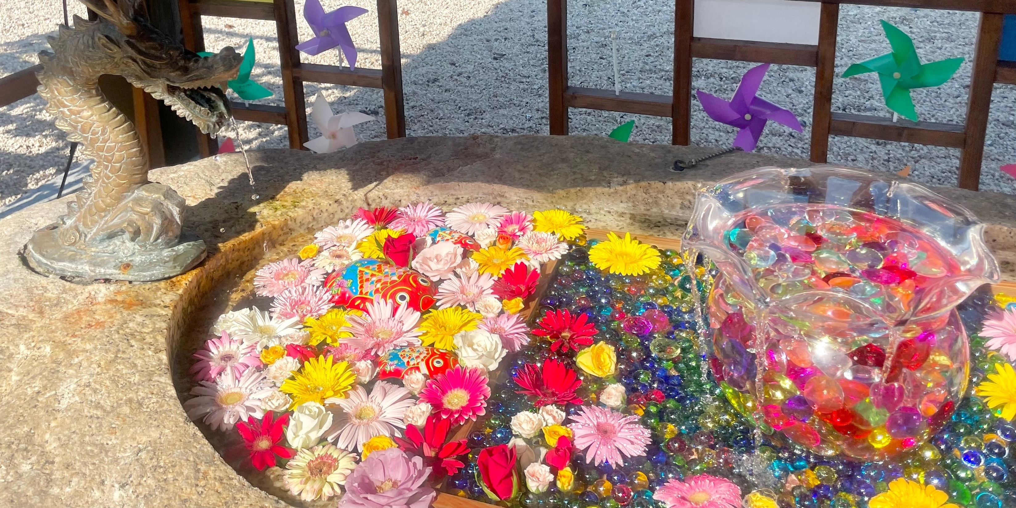 【三重】花手水に御朱印まで！素敵な風景の中にある金井神社！