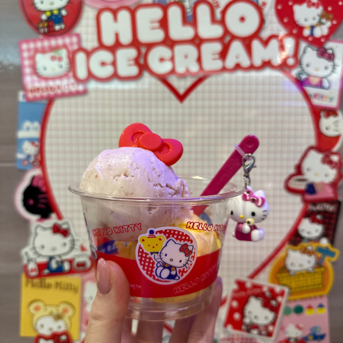 【31×キティ】今日から発売！HELLO ICE CREAM🍨