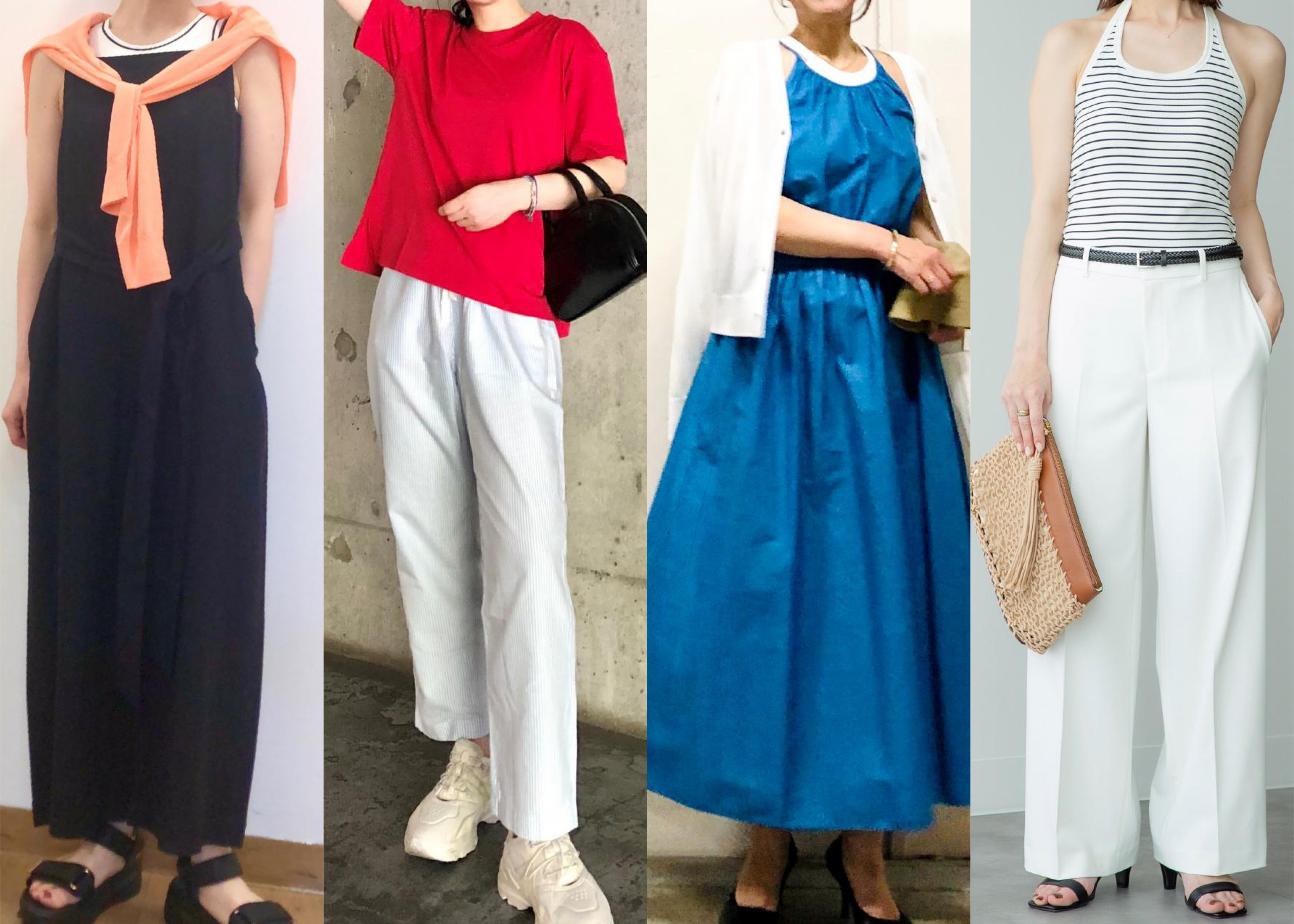 【ユニクロのドライブコーデ8選】楽ちんかわいい服でつくる初夏のおすすめ休日スタイル